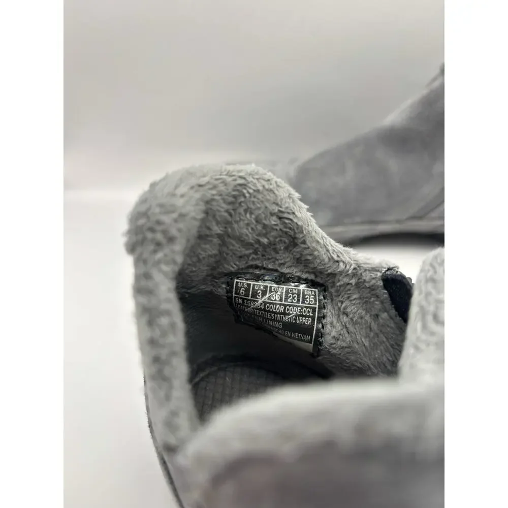 Skechers Relaxed Fit Bikers Earthy Chic Gray Boots Women Size 6
